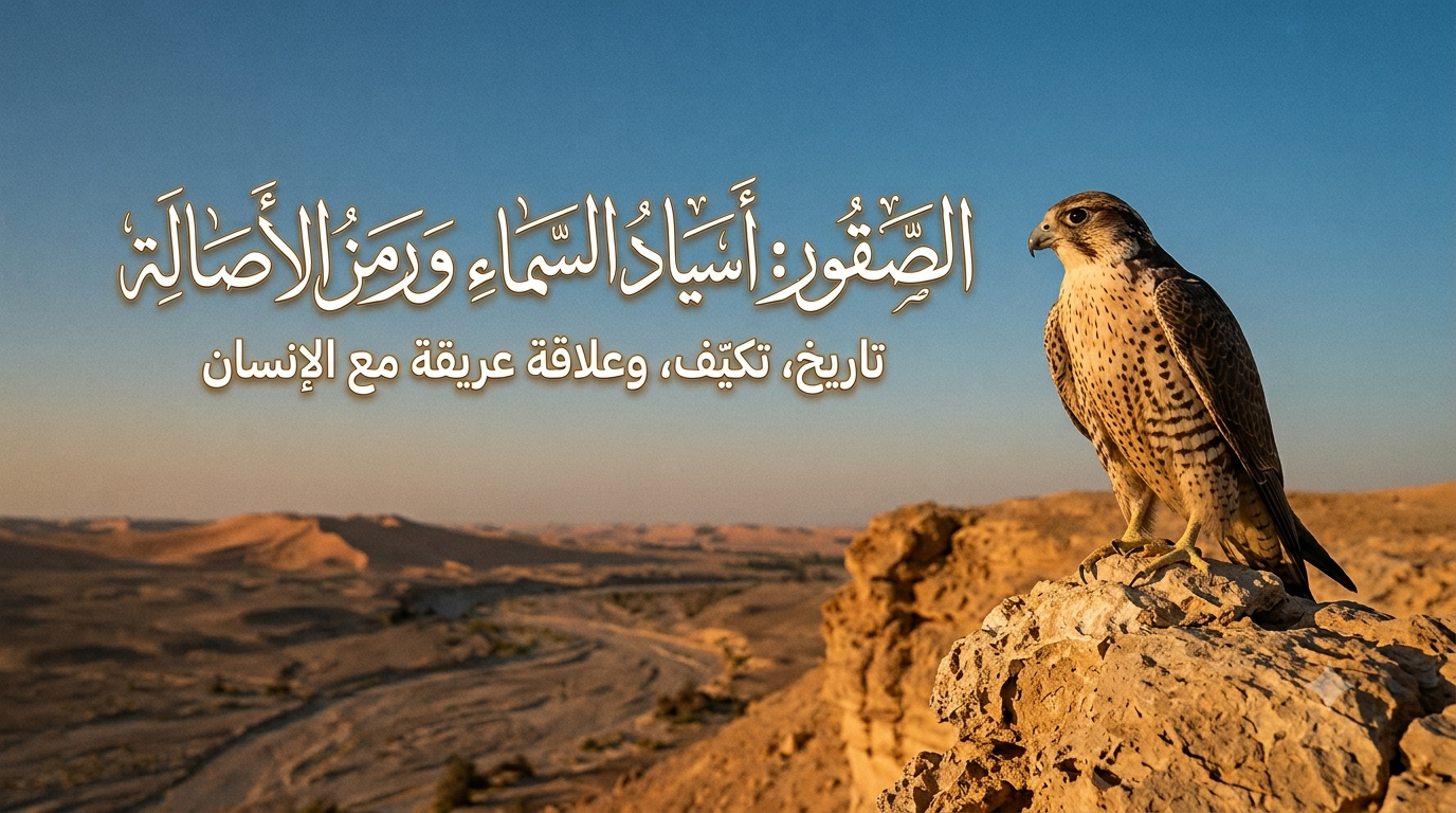 الصقور: أسياد السماء ورمز الأصالة والتكيف العالي